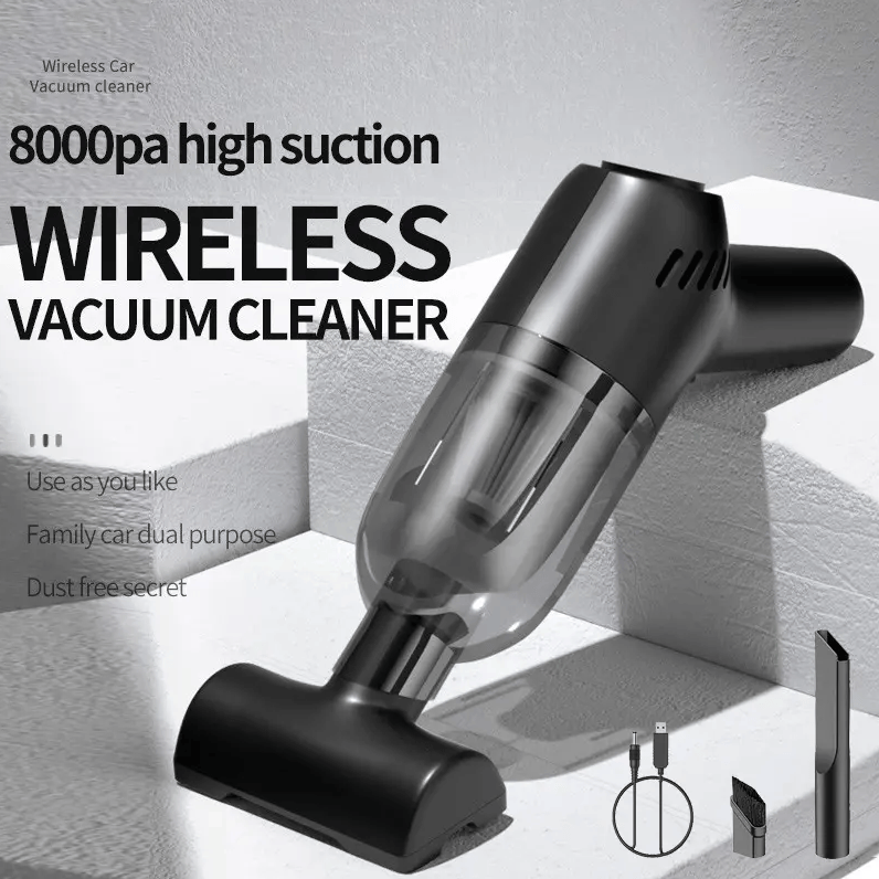 Portable Cordless Handheld Vacuum Cleaner – Compact & Powerful Everyday Cleaning