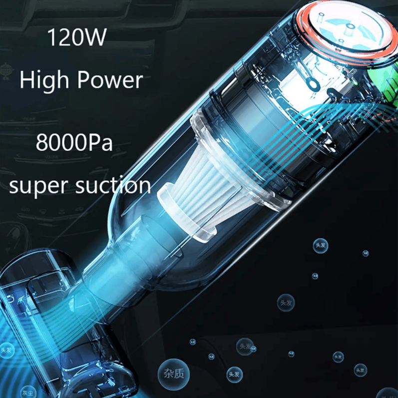 Portable Cordless Handheld Vacuum Cleaner – Compact & Powerful Everyday Cleaning